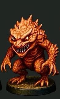 Molten Goblin miniature