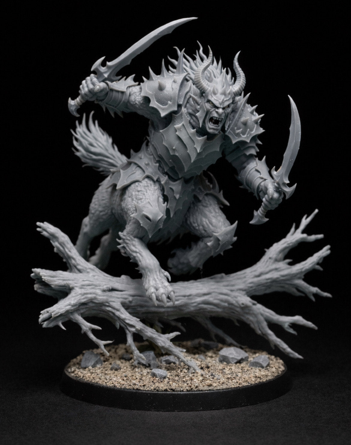 Modak the Feral- Mirehaven miniature: D&D, Fantasy 3d printed resin miniature